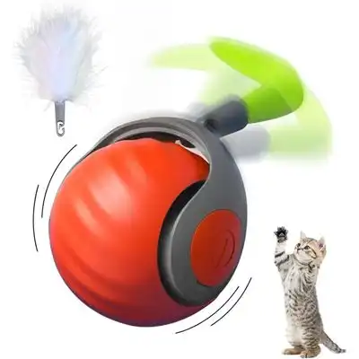 Pawffee Bola interactiva para gatos: juguete eléctrico giratorio recargable - 1 pieza - Pawffee - Comparador de precios