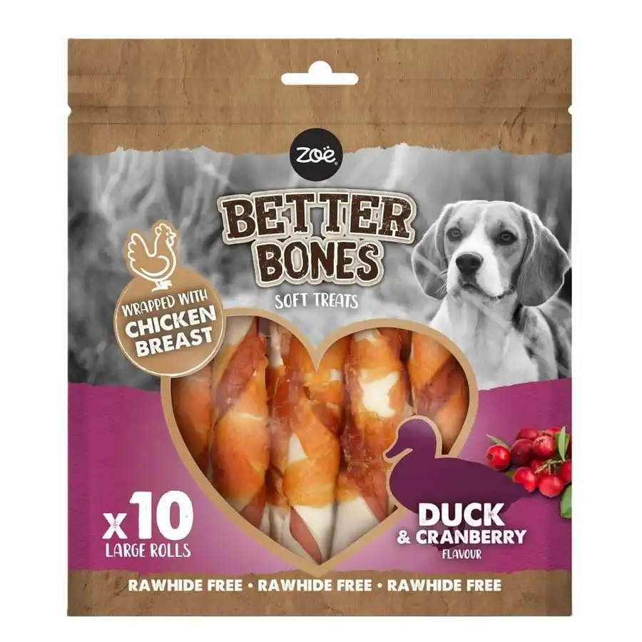 Zoë Better Bones™, Pato & Arandanos 10pc 12,5cm - 350 g - Zoë - Comparador de precios