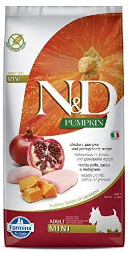 Farmina N&D Calabaza Grain Free Mini pollo 7 Kg. - Farmina - Comparador de precios