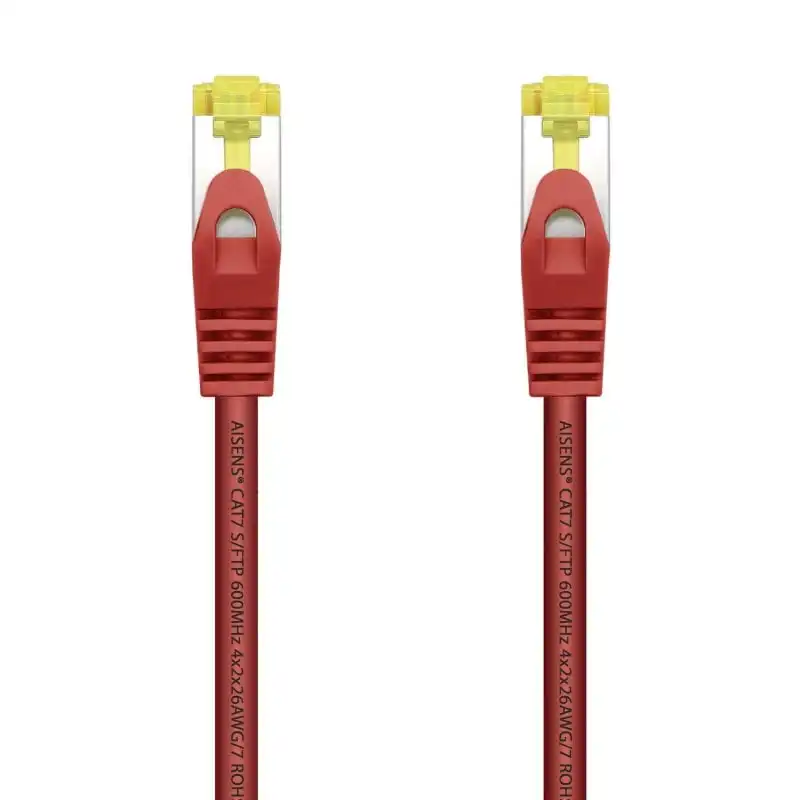 Aisens Cable de Red S/FTP RJ45 Cat.7 2m Rojo