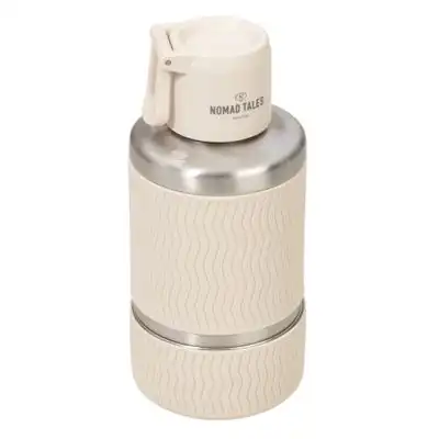 Botella de viaje Nomad Tales Spirit 3 en 1 de acero inoxidable - 800 ml + 2 x 200 ml cuenco de viaje - Nomad Tales - Comparador de precios