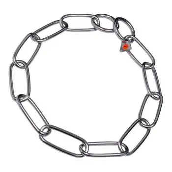 Collar Para Perro Hs Sprenger Plateado Largo Eslabones (59 Cm)