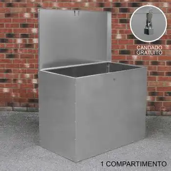 Contenedor Grande De Alimentación Animales Almacenaje 64l Exterior 1 Compartimento - MONSTER SHOP - Comparador de precios