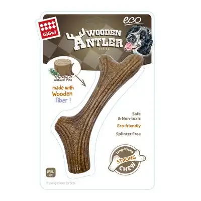IntiMeg Huesos masticables de asta de ciervo para perros - Una pieza - IntiMeg - Comparador de precios