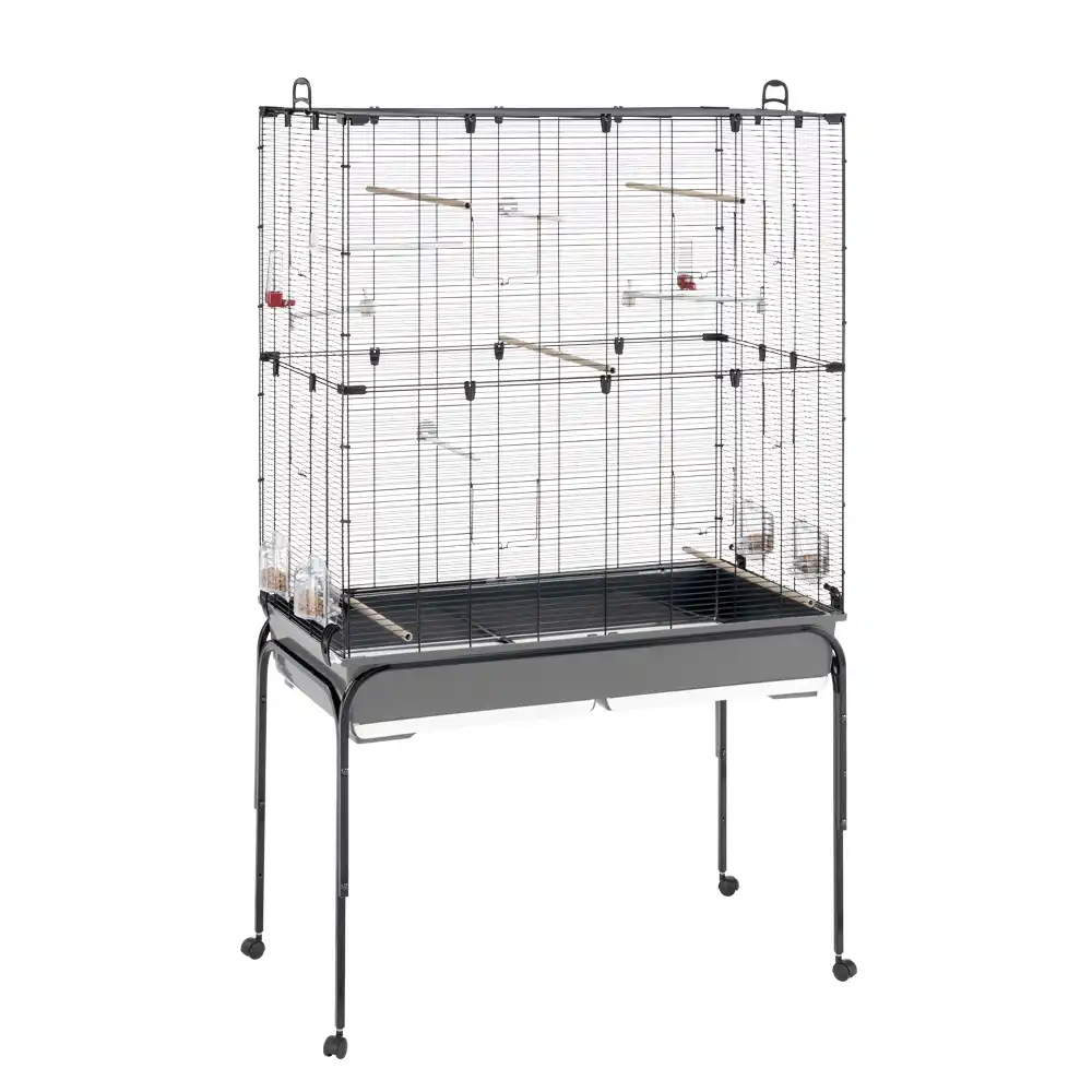 Jaula Ferplast Planeta para pájaros - 99,5 x 53 x 171,5 cm (L x An x Al)