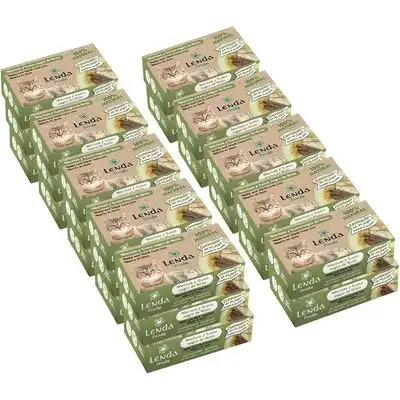 Lenda Foodie Cat Merluza y Lomo Negro de Atún - 25 x 120 g - Lenda - Comparador de precios