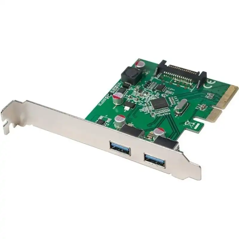 LogiLink PC0080 Controladora Mini PCIe 2x USB 3.1 Gen2 10 Gbit/s