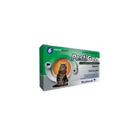 Pestigon pipetas antiparasitarias para gatos 24, 0.1 - Karizoo - Comparador de precios