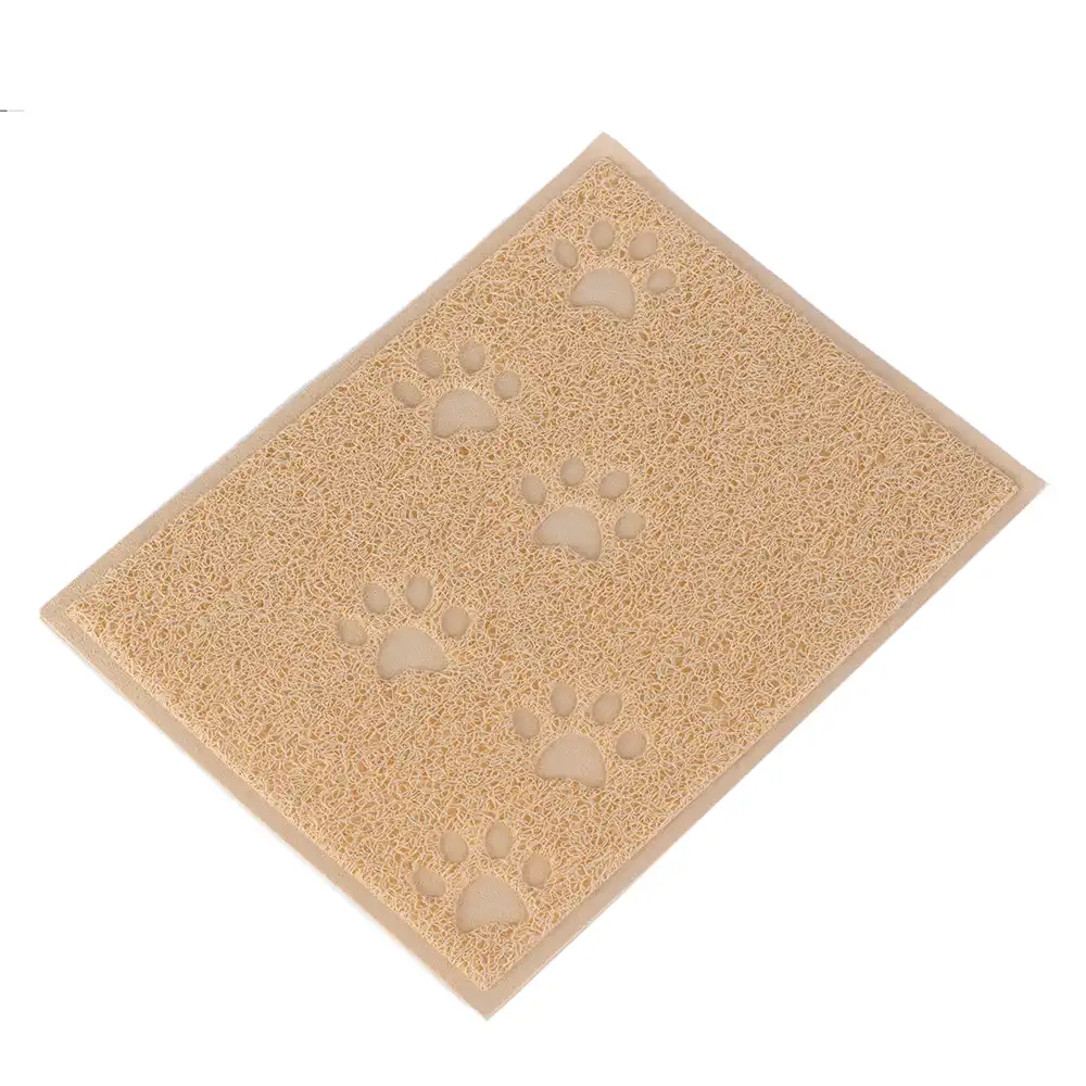 Alfombrilla Huellas estampadas - beige, 30 x 40 cm - bitiba - Comparador de precios