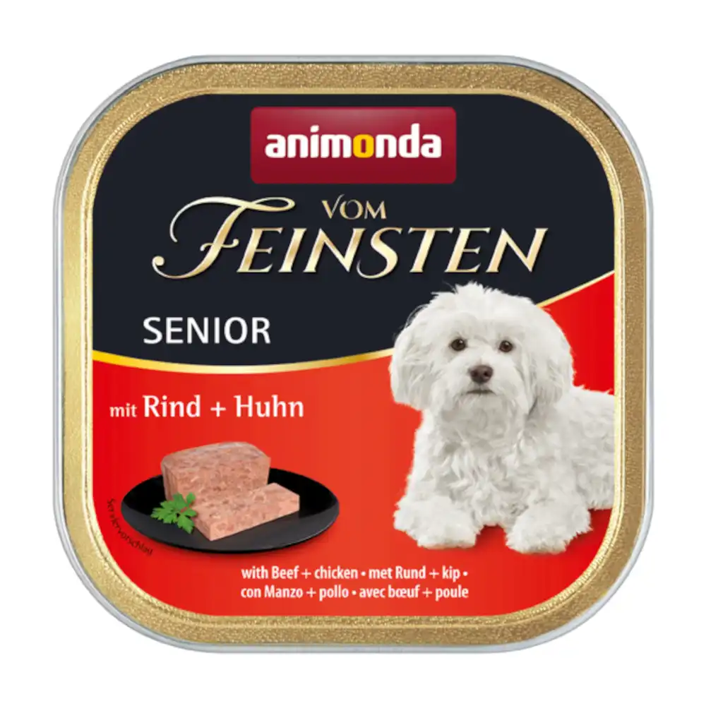 Animonda vom Feinsten Senior 6 x 150 g - Vacuno y pollo