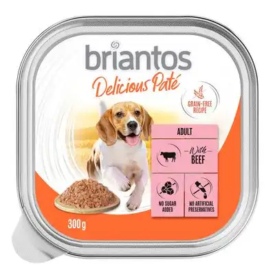 Briantos Delicious Paté 27 x 300 g - Vacuno - briantos - Comparador de precios
