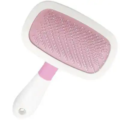 HausPets Cepillo autolimpiante para perros y gatos, color rosa - Rosa - HausPets - Comparador de precios