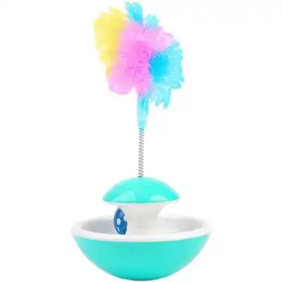 HausPets  de pelota rastreadora para gatos con pluma y cascabel - TIENE - HausPets - Comparador de precios