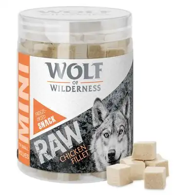 Wolf of Wilderness Mini RAW snacks liofilizados - Filetes de pollo (60 g) - Wolf of Wilderness - Comparador de precios