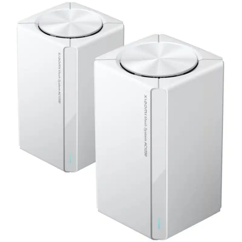 Xiaomi Mesh System AC1200 Sistema WiFi Mesh Dual Band Blanco Pack 2 Unidades
