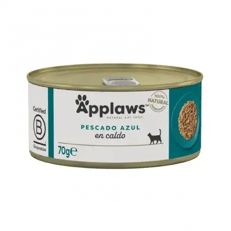Applaws Comida Húmeda para Gatos en Caldo con Pescado Azul, 24x70 gr - Applaws - Comparador de precios