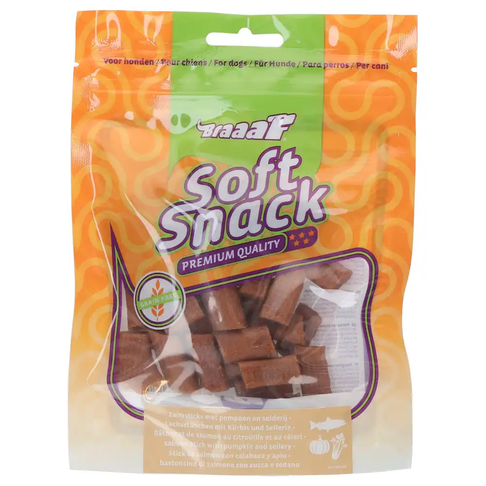 Braaaf palitos de salmón con calabaza y apio - 85 g - Braaaf - Comparador de precios