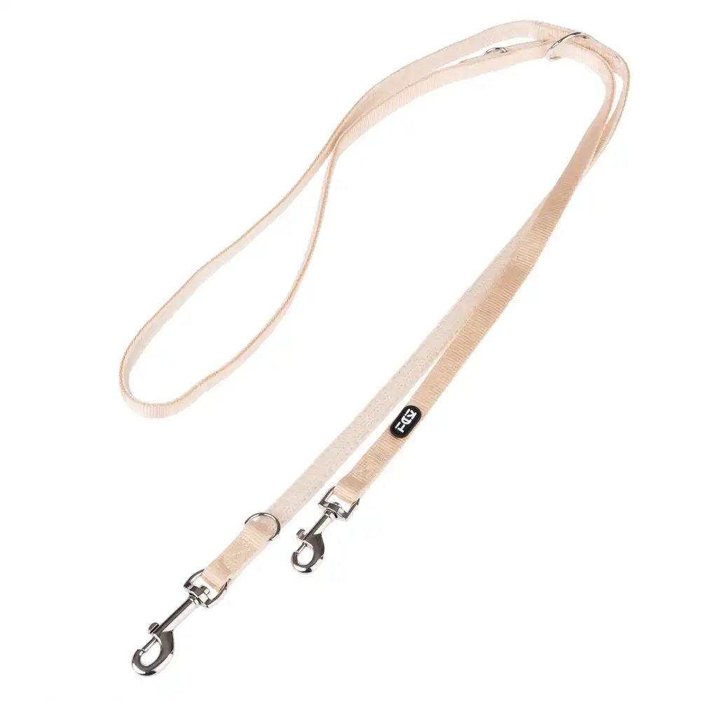 Correa ajustable TIAKI Mesh beige para perros - 200 x 1,5 cm (L x An) - TIAKI - Comparador de precios