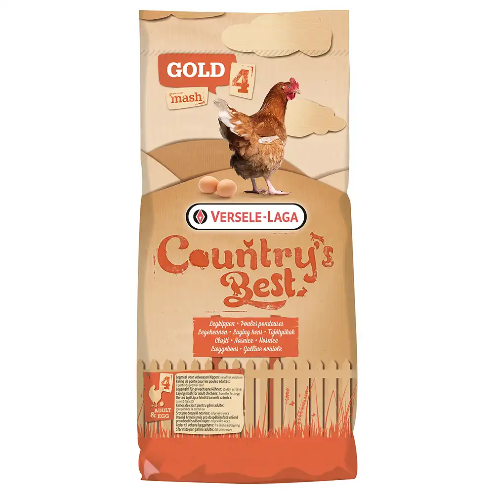 Country's Best GOLD 4 Mash alimento para gallinas - 1 x 20 kg