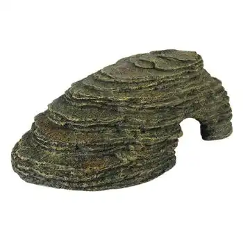 Cueva Esquinera Para Acuario Poliresina 30,5x21x11,5cm Aqua D'ella