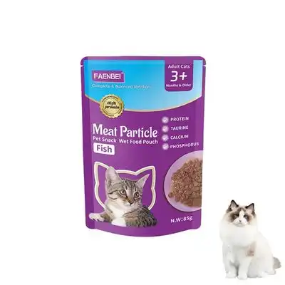 FurryFusion Comida húmeda para gatos en gránulos 5 x 85 g - Pez - Furry Fusion - Comparador de precios