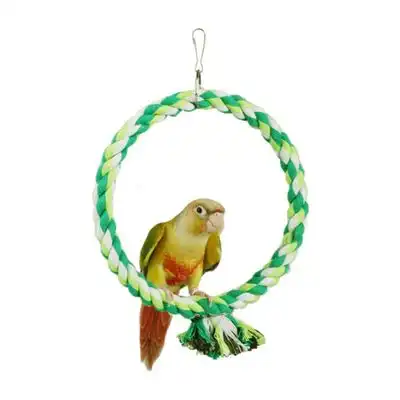 IntiMeg Columpio para pájaros mascota - Verde 18 cm - IntiMeg - Comparador de precios