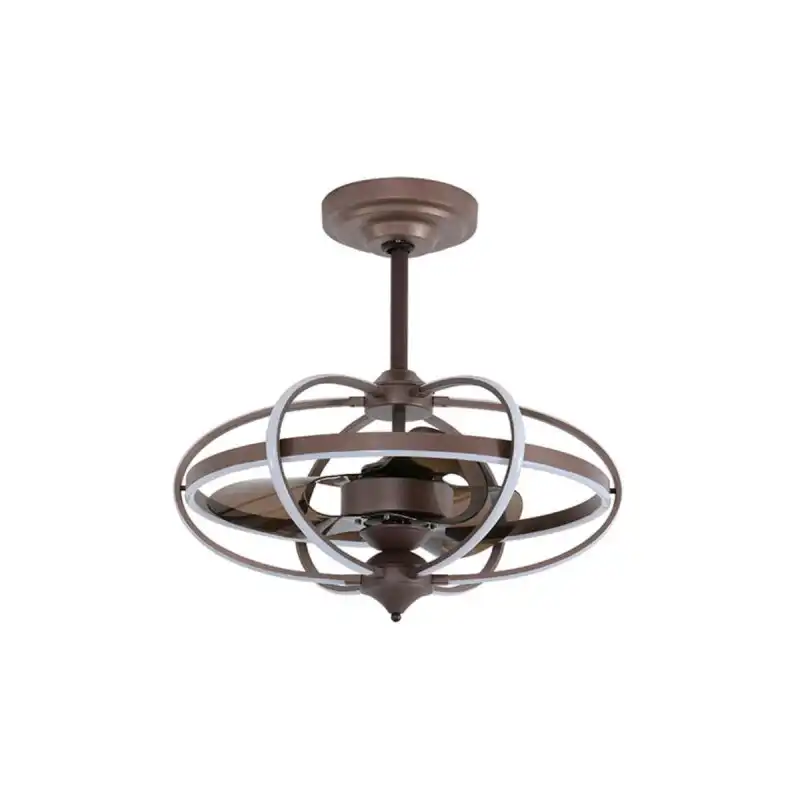 Lumit Imbat Ventilador de Techo con Luz y Mando a Distancia 152W 65cm 3 Aspas