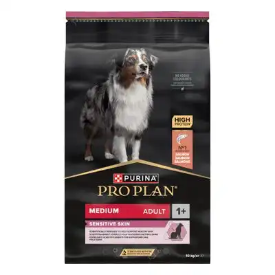 PURINA PRO PLAN Medium Adult Sensitive Skin - 10 kg - Pro Plan - Comparador de precios