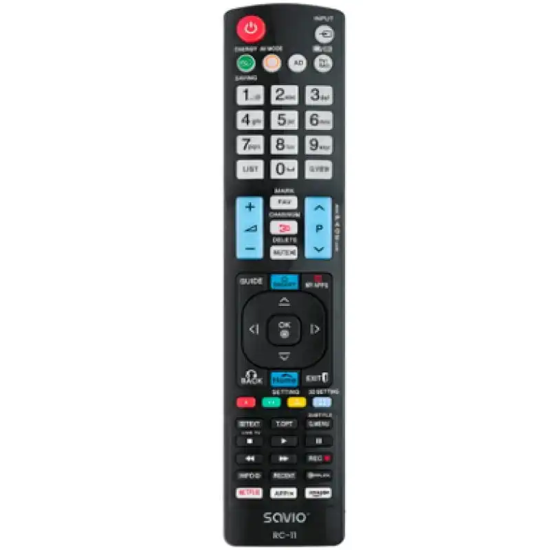 Savio RC-11 Mando TV Compatible LG Smart TV
