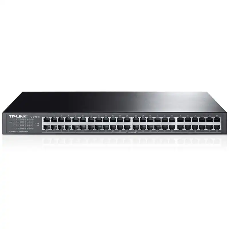 TP-Link Switch para Bastidor con 48 Puertos a 10/100 Mbps