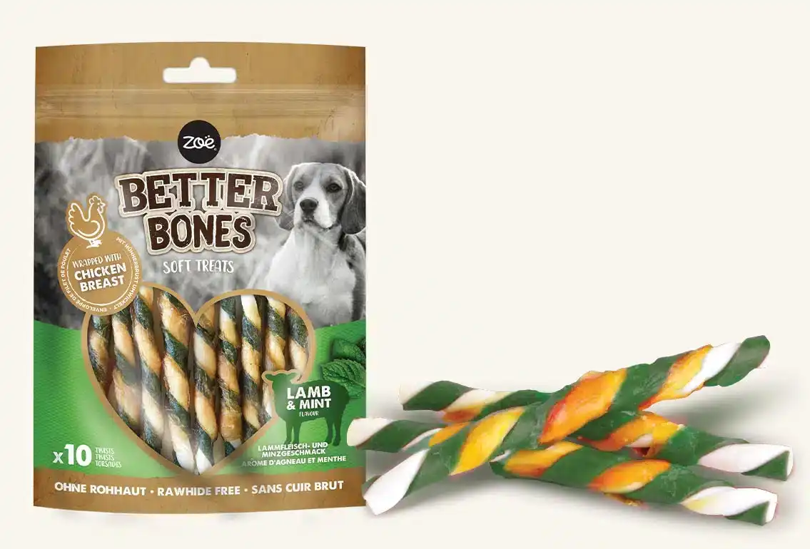 Zoë Golosina Masticable cordero y menta para perros - 9 uds. - Zoë - Comparador de precios