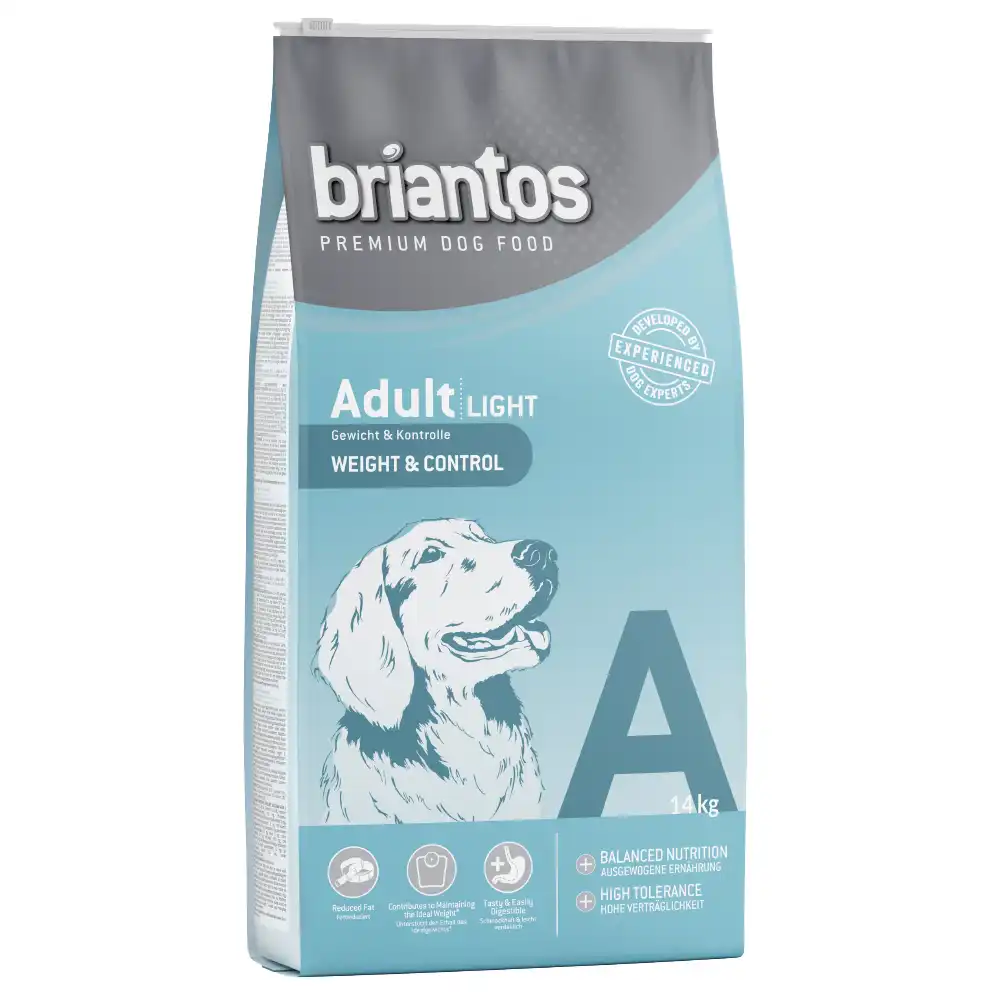 Briantos 14 kg pienso para perros ¡precio especial! - Adult Light