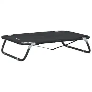Cama Para Perros Plegable Tela Oxford Y Acero Gris Antracita Vidaxl - VIDAXL - Comparador de precios