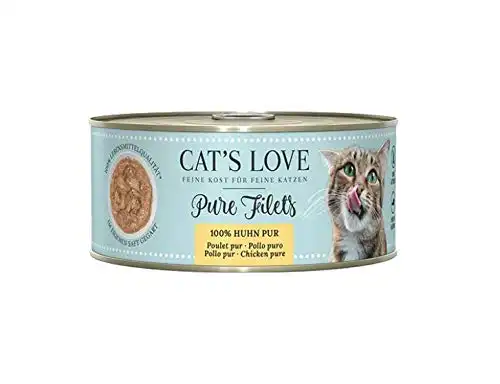 Cat’s Love Pure Filetes de Pollo lata para gatos