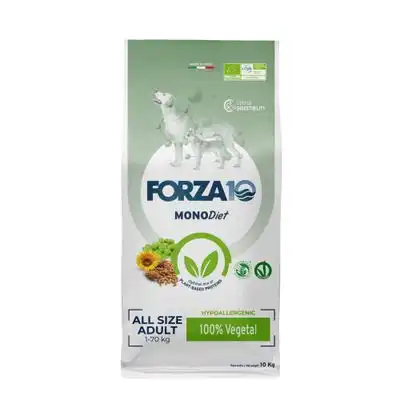 FORZA10 Mono Diet Vegetal Bio All Breeds - 10 kg - Forza10 Bio Dog - Comparador de precios