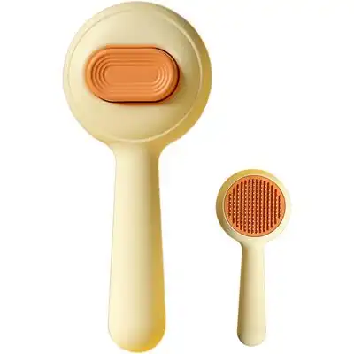 HausPets Cepillo de aseo para gatos, desenredante, color amarillo - Artículo 1 - HausPets - Comparador de precios