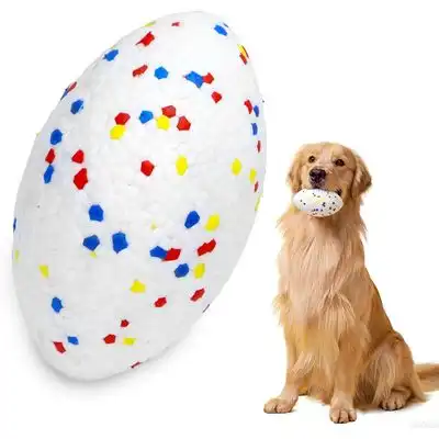 HausPets Pelota indestructible – Para perros grandes y medianos - Ovalado 14x9 cm - HausPets - Comparador de precios
