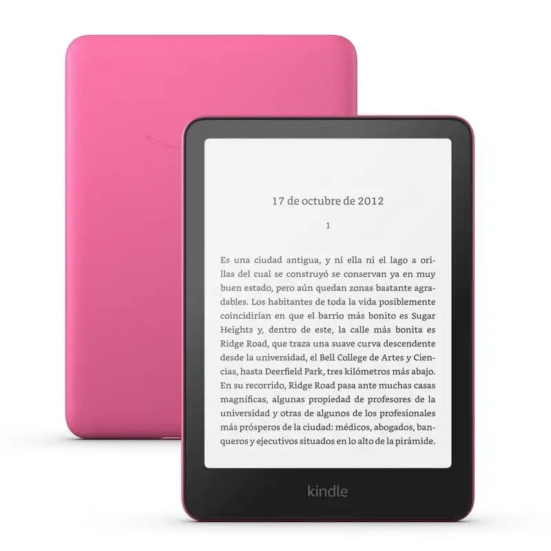 Kindle Paperwhite Libro Electrónico 7" 16GB con Publicidad Frambuesa