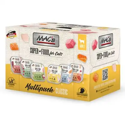 MAC's Cat en tarrinas 6 x 100 g - Pack de prueba - Pack mixto (6 variedades) - MACs - Comparador de precios