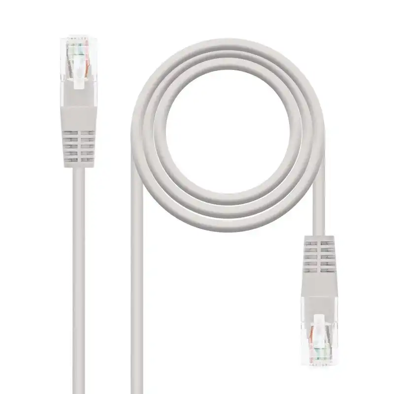 Nanocable Cable de Red RJ-45 UTP AWG24 Cat. 5e 1m Gris