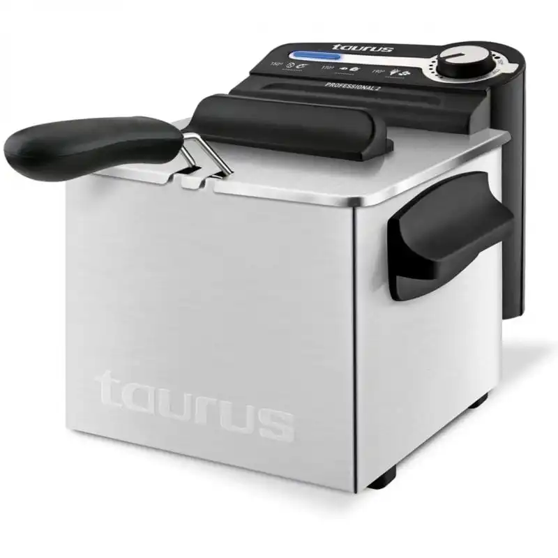 Taurus Professional 2 Plus Freidora con Sistema de Filtrado de Aceite 2L