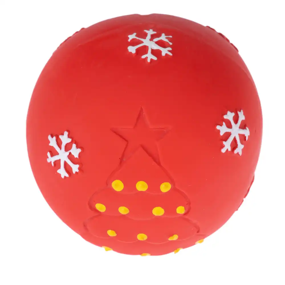 TIAKI bola de látex copo de nieve - aprox. 8 cm diám.
