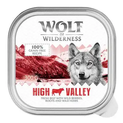 Wolf of Wilderness 6 x 300 g - High Valley, con vacuno - Wolf of Wilderness - Comparador de precios