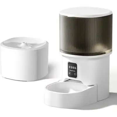 Zoomtopia Comedero automático ultrasilencioso 4 litros fuente agua 3 litros - Comedero y bebedero automático para gatos - Zoomtopia - Comparador de precios