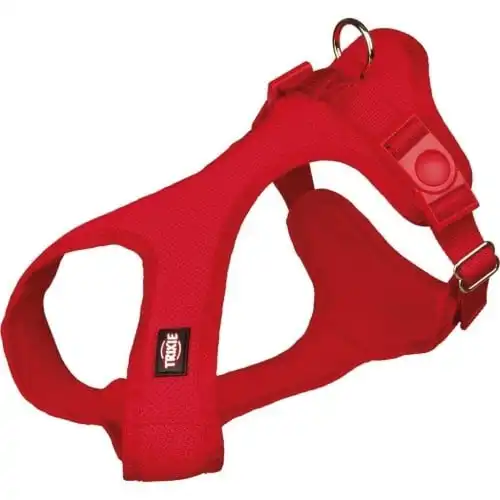 Arnés suave para perros rojo XS-S - Trixie - Comparador de precios