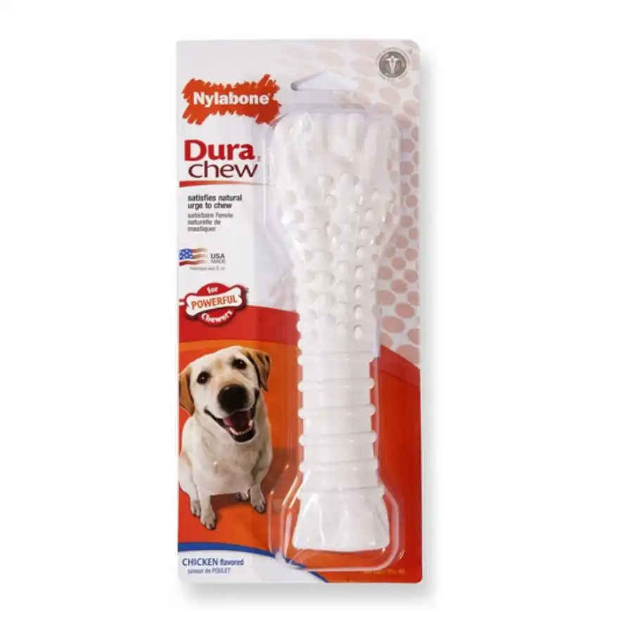 Hueso Nylabone Dura Chew Textured Pollo para perros