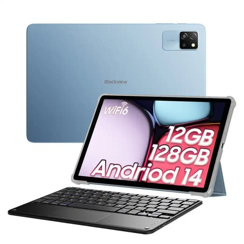 Blackview Tab 60 WiFi 10.1" 4/128GB Azul + Teclado Bluetooth