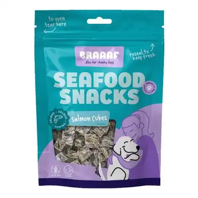 Braaaf Cubes con salmón - 70 g - Braaaf - Comparador de precios