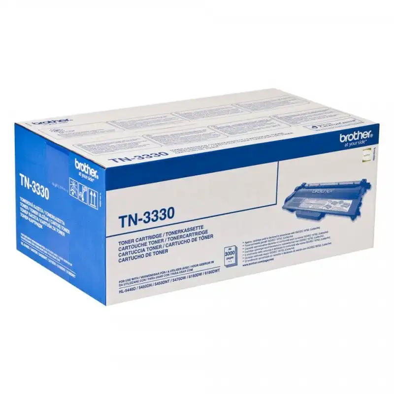 Brother TN-3330 Tóner Negro HL 5440D/5450DN/5470DW