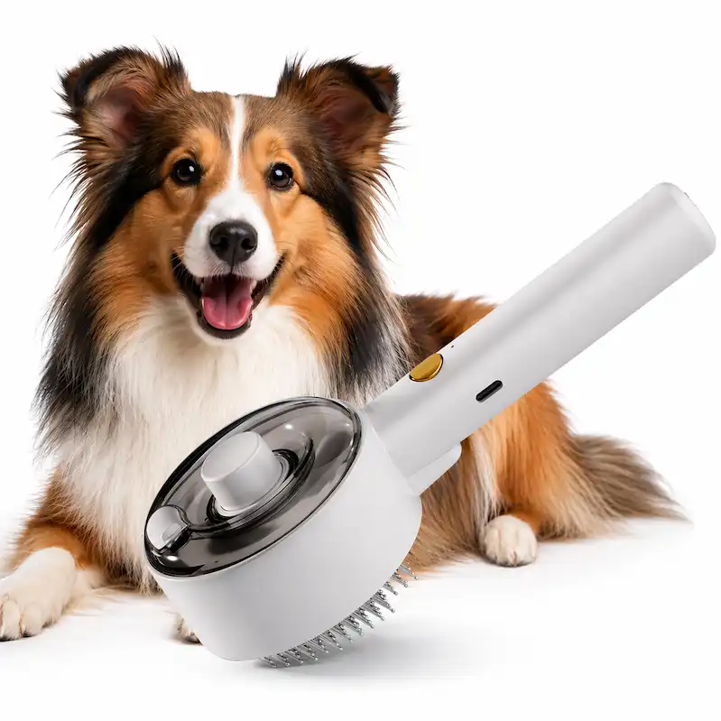 Cepillo de aseo para mascotas con función de pulverización FreshPaw - 20 × 8 × 5,5 cm - FreshPaw - Comparador de precios